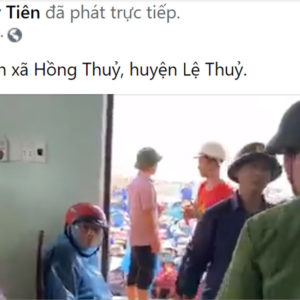 Cô Thủy Tiên phát tiền cứu đói – Đảng cầm quyền lao tới giật cơm